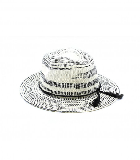 Seeberger strisce di cappello di paglia Seeberger strisce di cappello di paglia